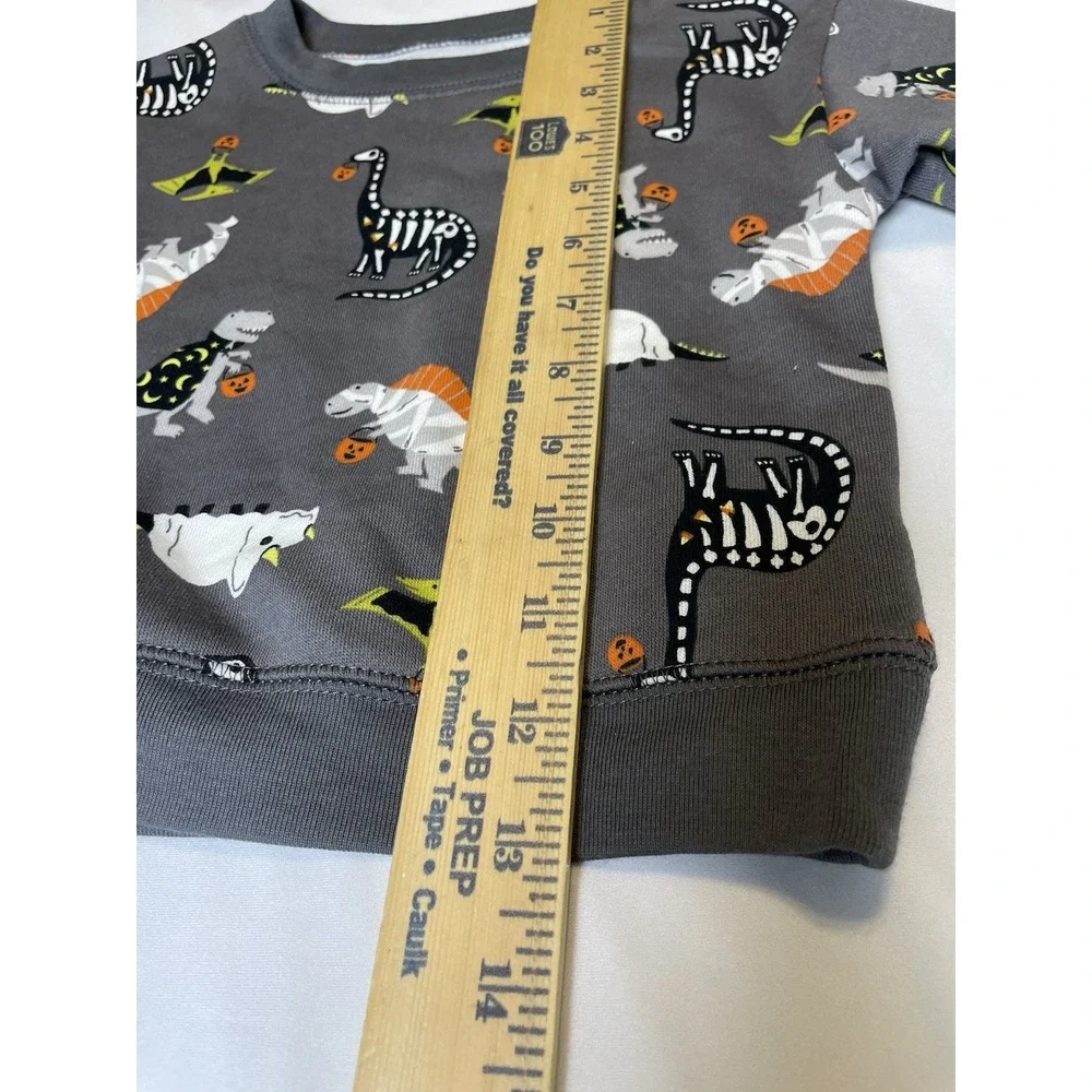 Carters‎ NWT spooky Dinosaurs Halloween 12m Crew Neck Sweatshirt